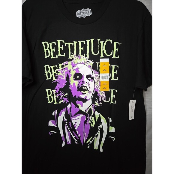 Beetlejuice T-Shirt Graphic, Men's Sz Large, New w/Tags - Picture 4 of 7